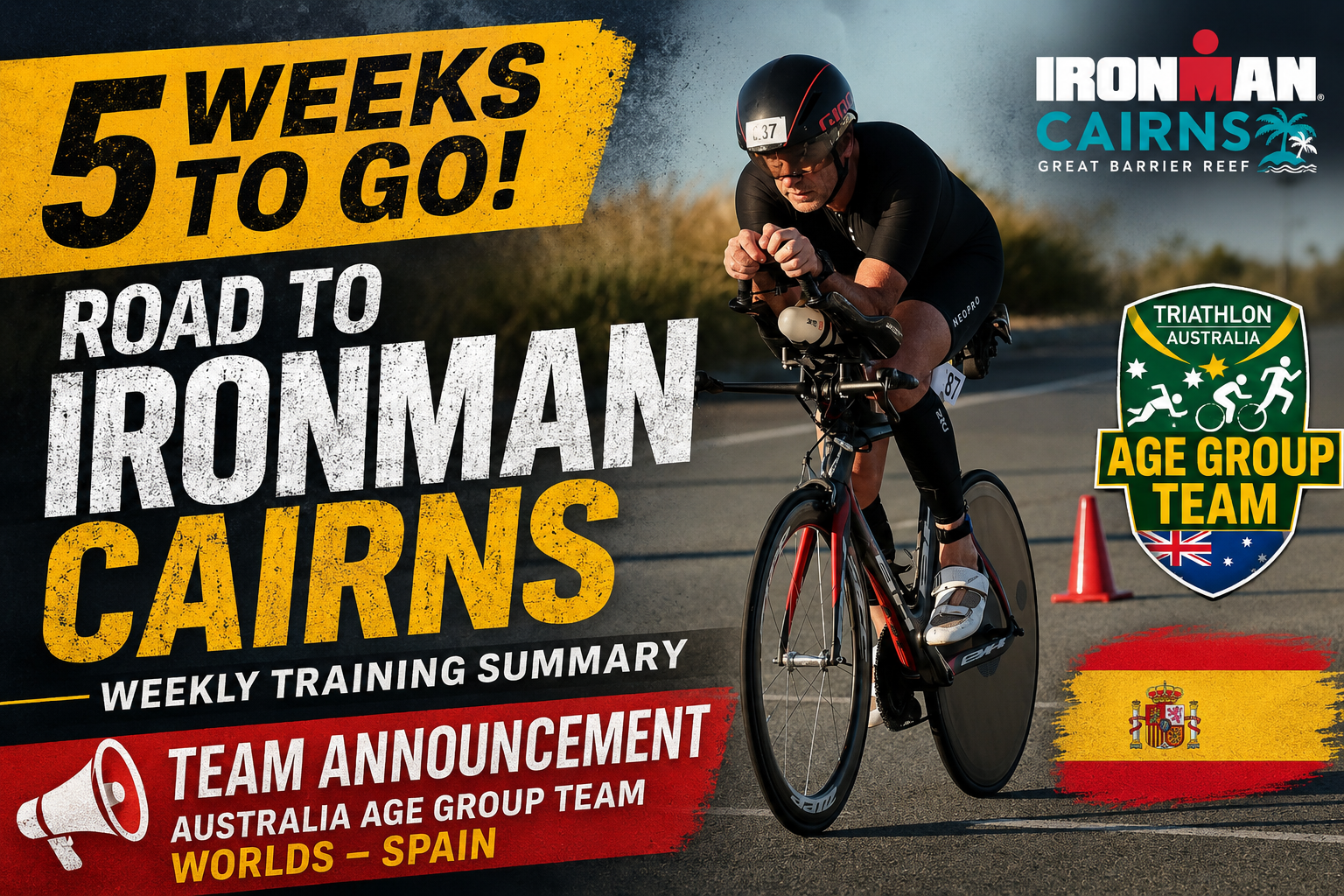 5 Weeks to Go — Ironman Cairns: Australian Team Selection and a Shoe Lesson Learned
