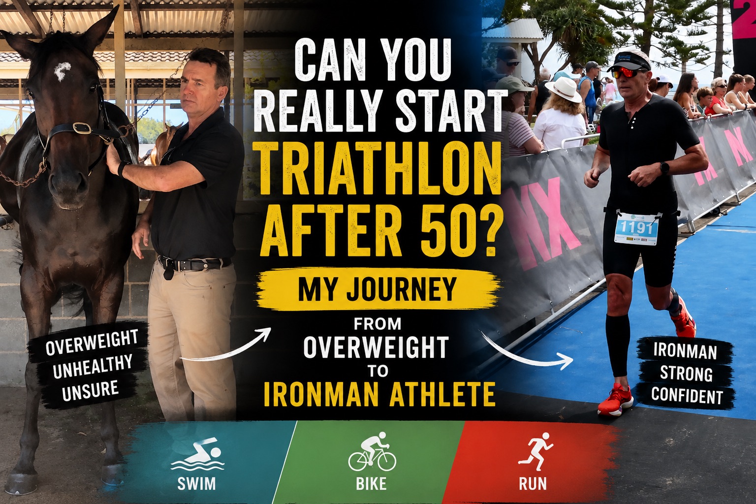 Can You Really Start Triathlon After 50? My Journey from Overweight to Ironman Athlete