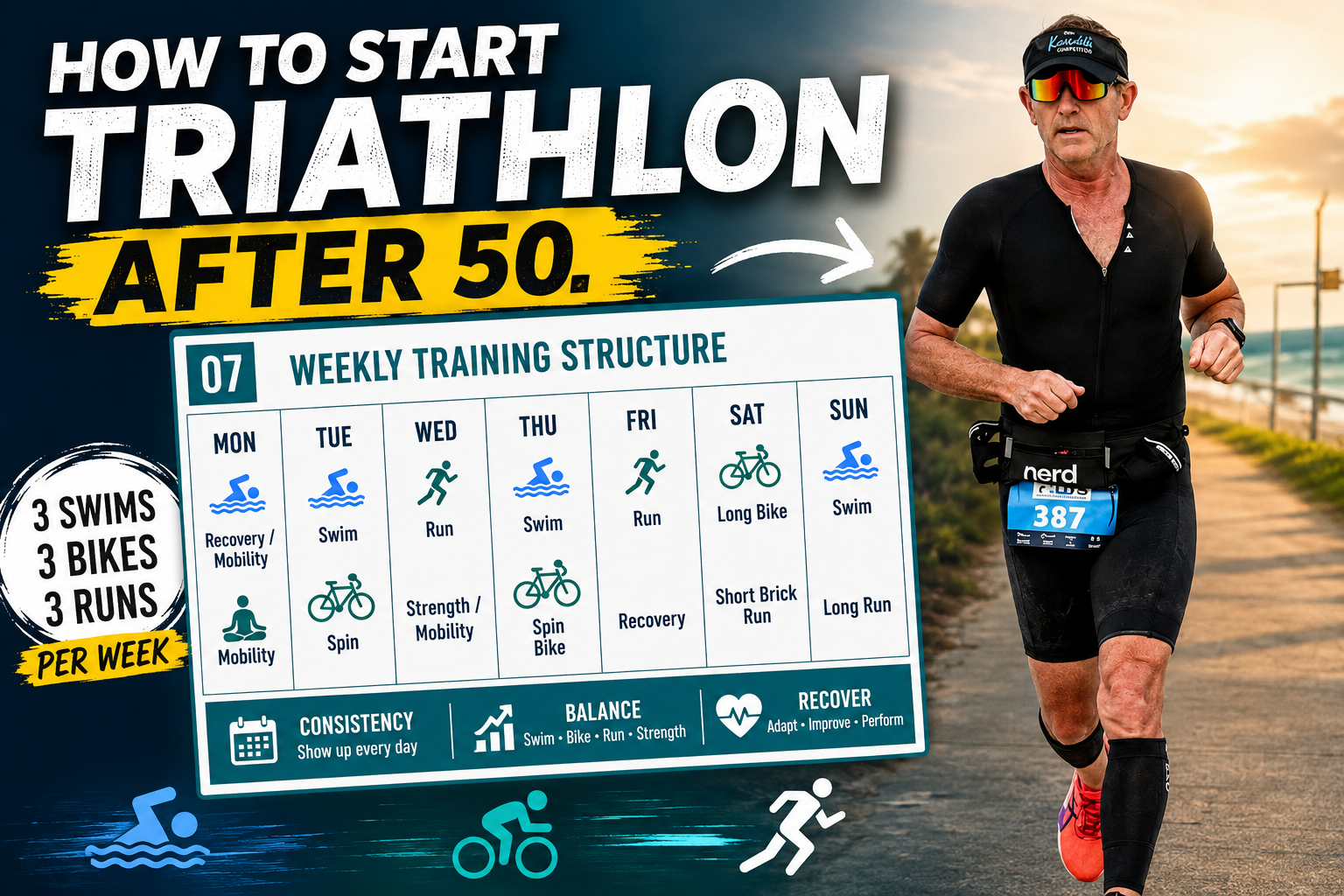 How to Start Triathlon After 50: A Simple Beginner's Guide