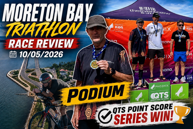 Moreton Bay Triathlon Race Review — Podium, Series Win, and a Shoe Wake-Up Call