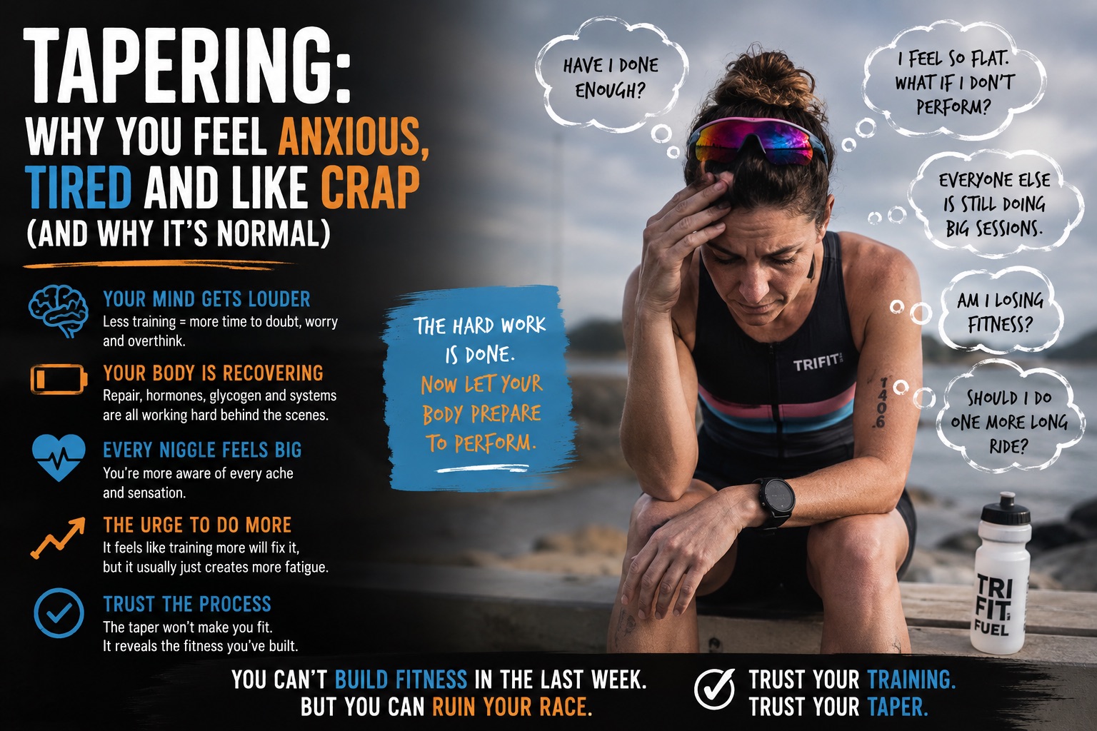 Tapering: Why You Feel Anxious, Tired, and Like Crap (And Why It's Normal)
