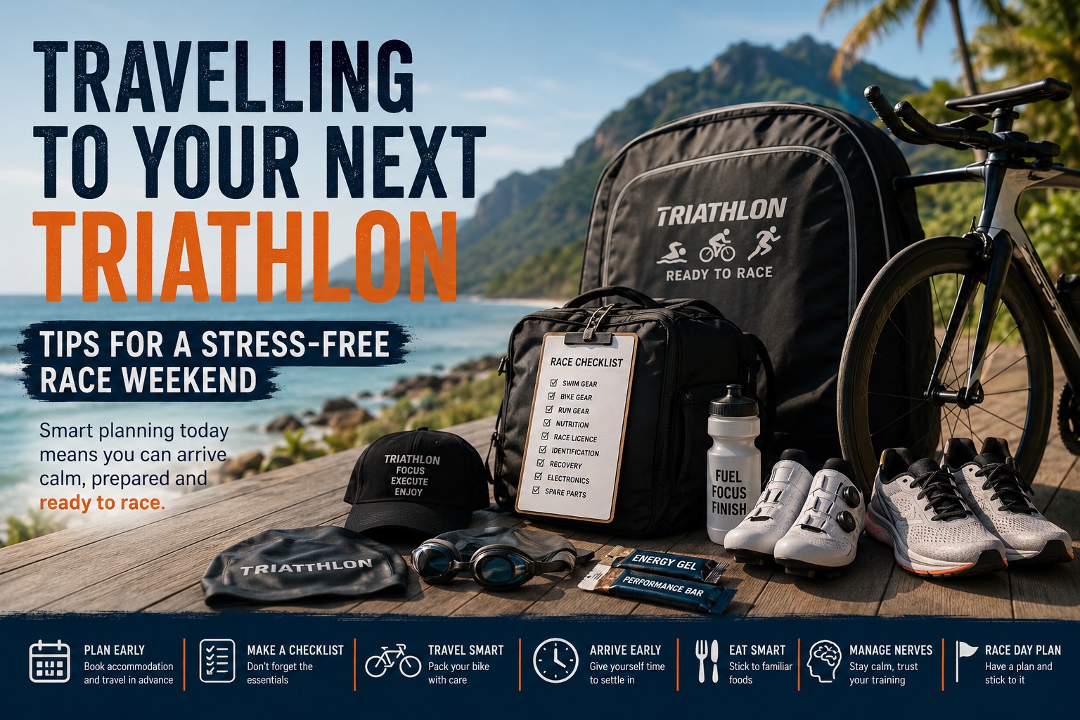 Travelling to Your Next Triathlon: 9 Essential Tips for a Stress-Free Race Weekend